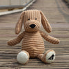 Corduroy plush dog (35cm)